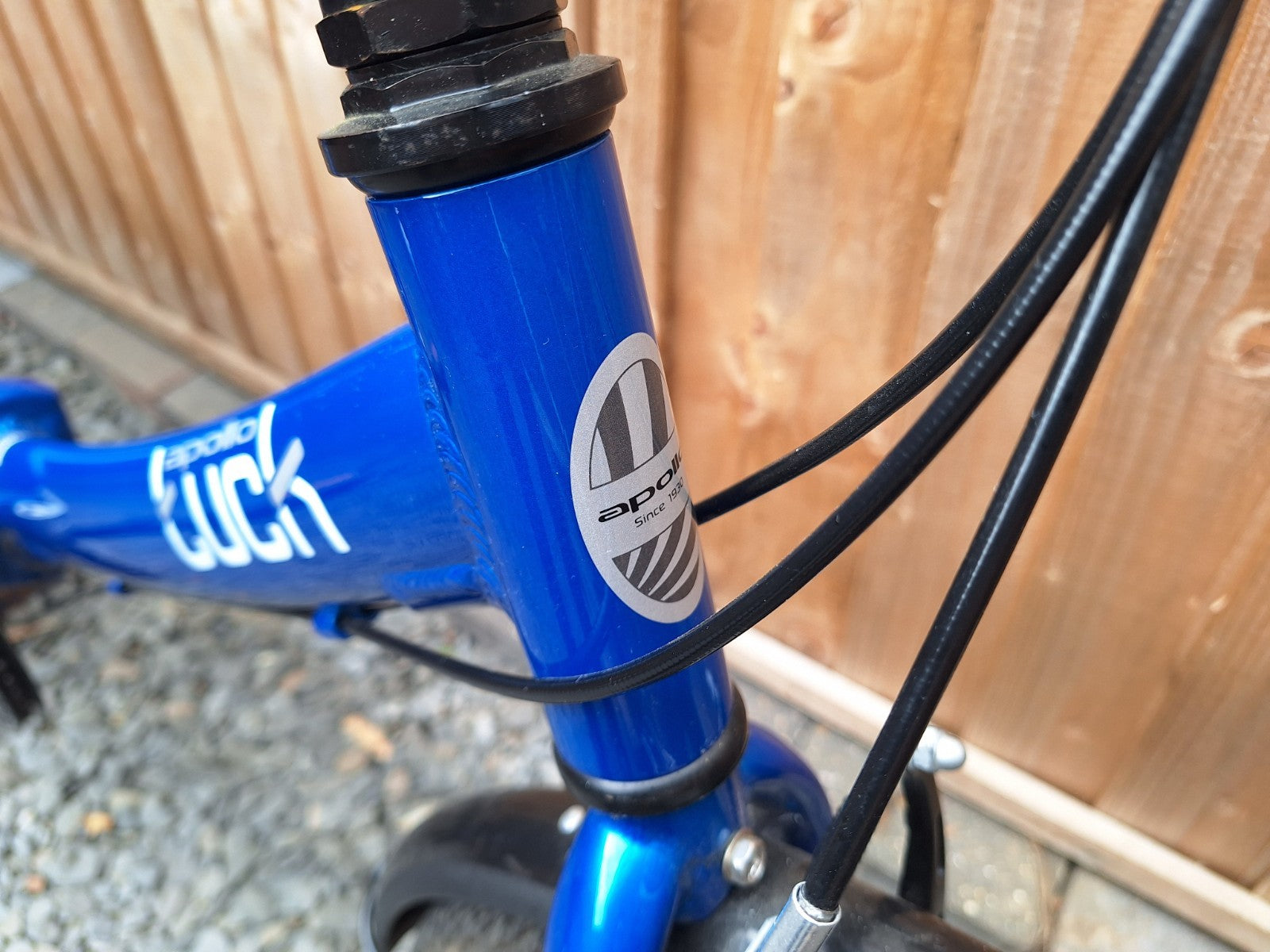 Apollo Tuck 20'' Folding Bike Lightweight Blue Great Condition Unixex 6 Speed