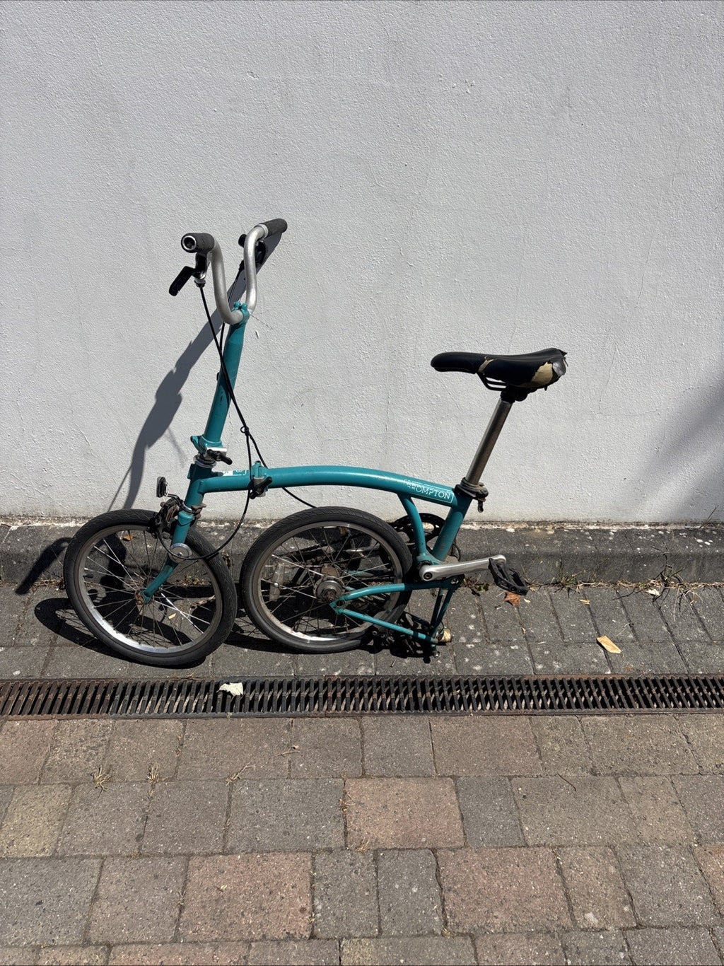 Brompton B75 16" Folding Bike - Blue