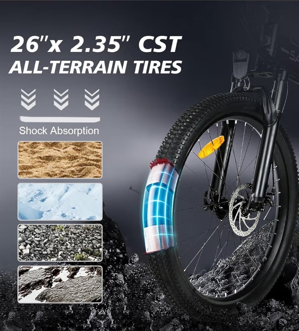 Samebike LO26 26-inch Folding Mountain Bike
