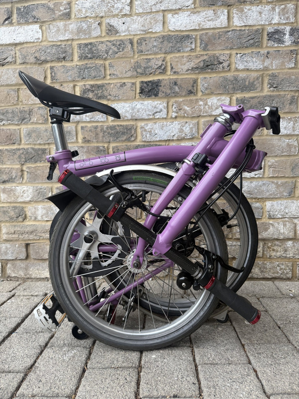 Brompton Purple Haze S2L - Rare Discontinued Colour - WORLDWIDE SHIPPING