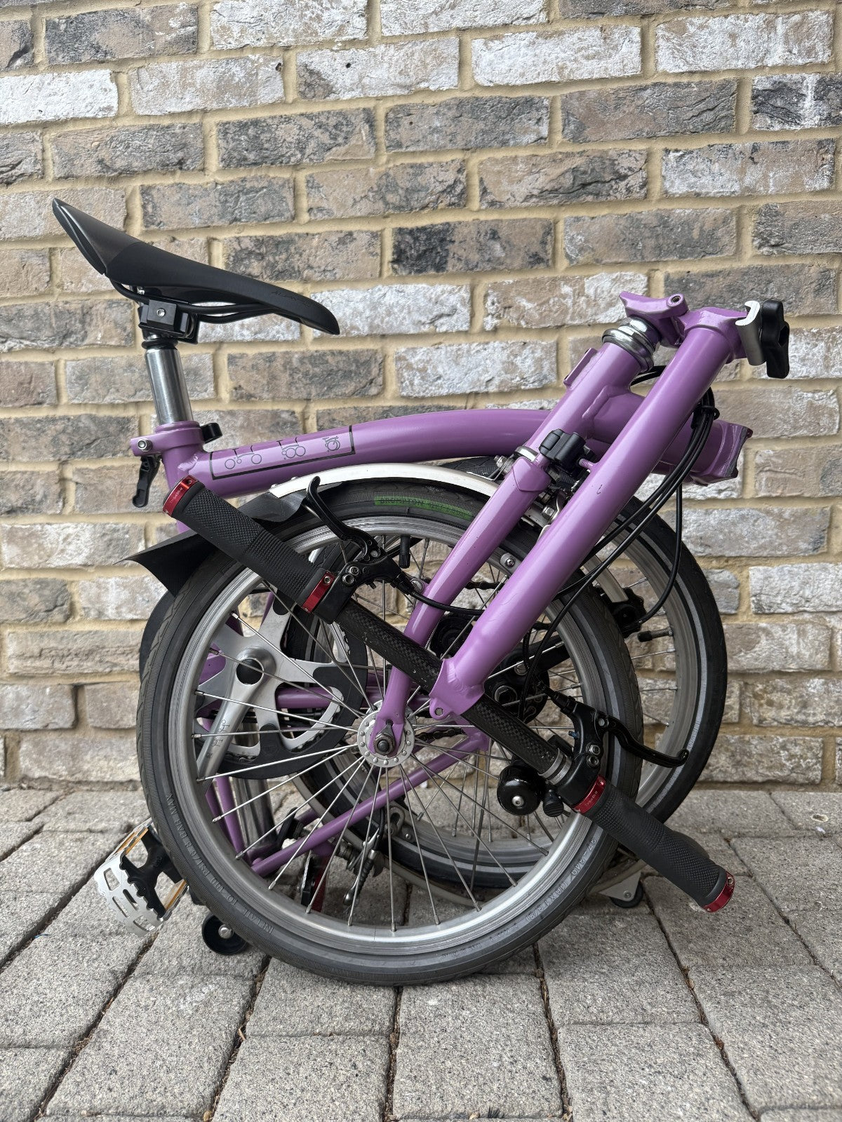 Brompton Purple Haze S2L - Rare Discontinued Colour - WORLDWIDE SHIPPING