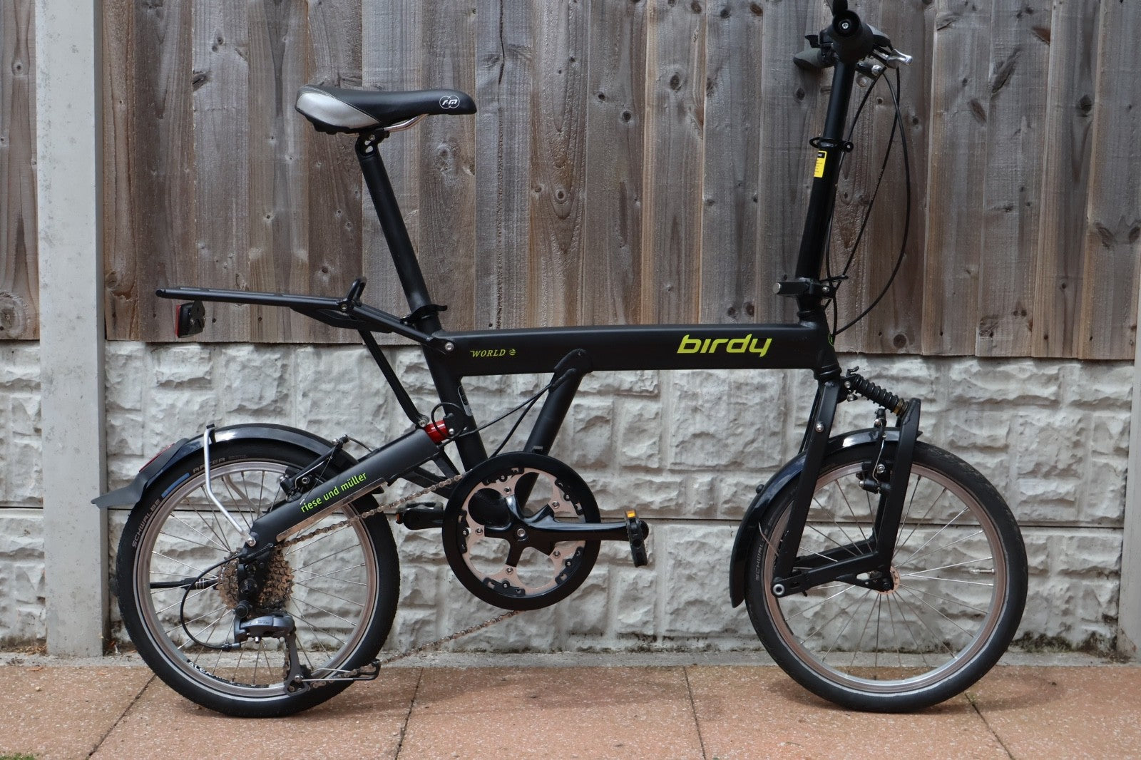 Riese and Muller Birdy 'WORLD' Tour folding bike 8 speed