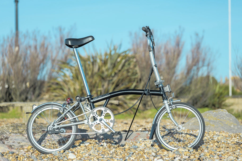 Brompton M3L folding bike, recently serviced, excellent condition