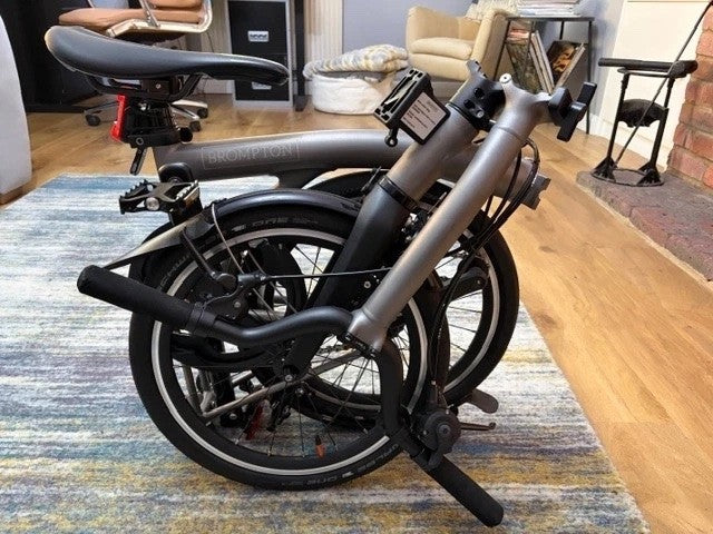 Brompton T Line Urban 4-Speed Titanium Superlight M4L-Ti