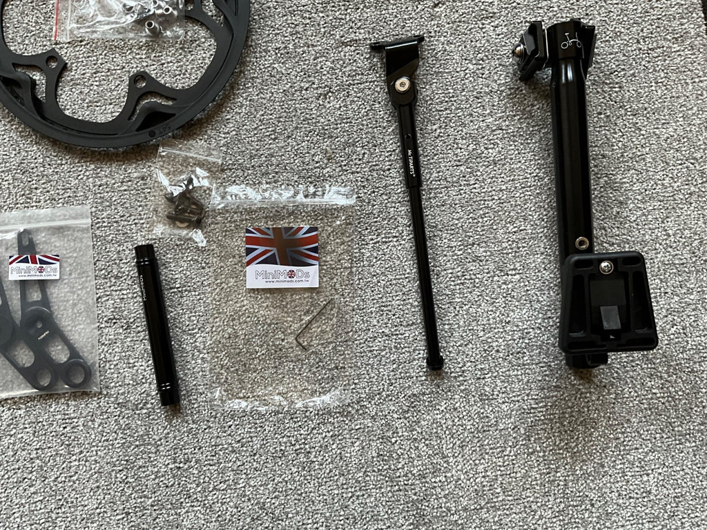 Brompton G Line Forest Green Large. Rohloff - ARCC conversion