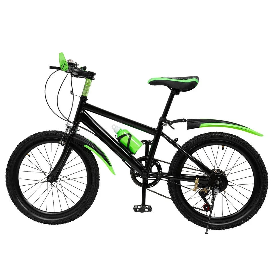 20 Inch Bike for Adult & Kids Folding Mountain Bike 7 Speed Disc Brakes Bicycle