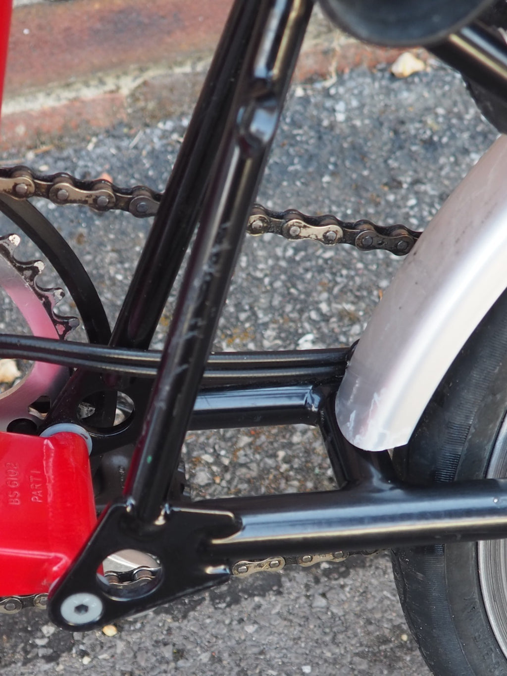 Brompton M3L Folding Bike, Red, 3-Speed — Original Owner Since 2000, Low Mileage