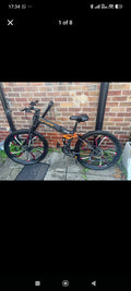 Cyrusher FR100 Mountain Bike Full Suspension 26in Black Folding Bike