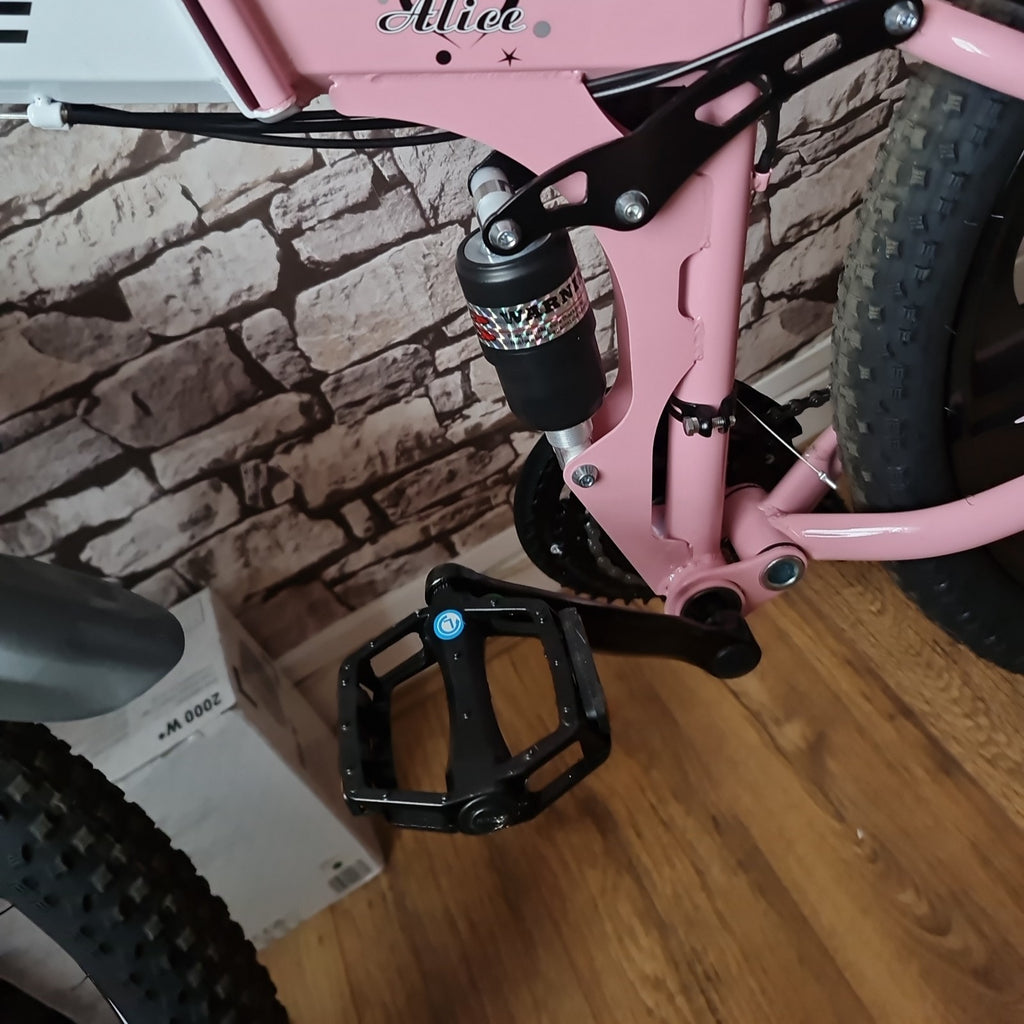 24"26" Folding Mountain Bike 21 Speed Full Suspension Bicycle For Men Women New