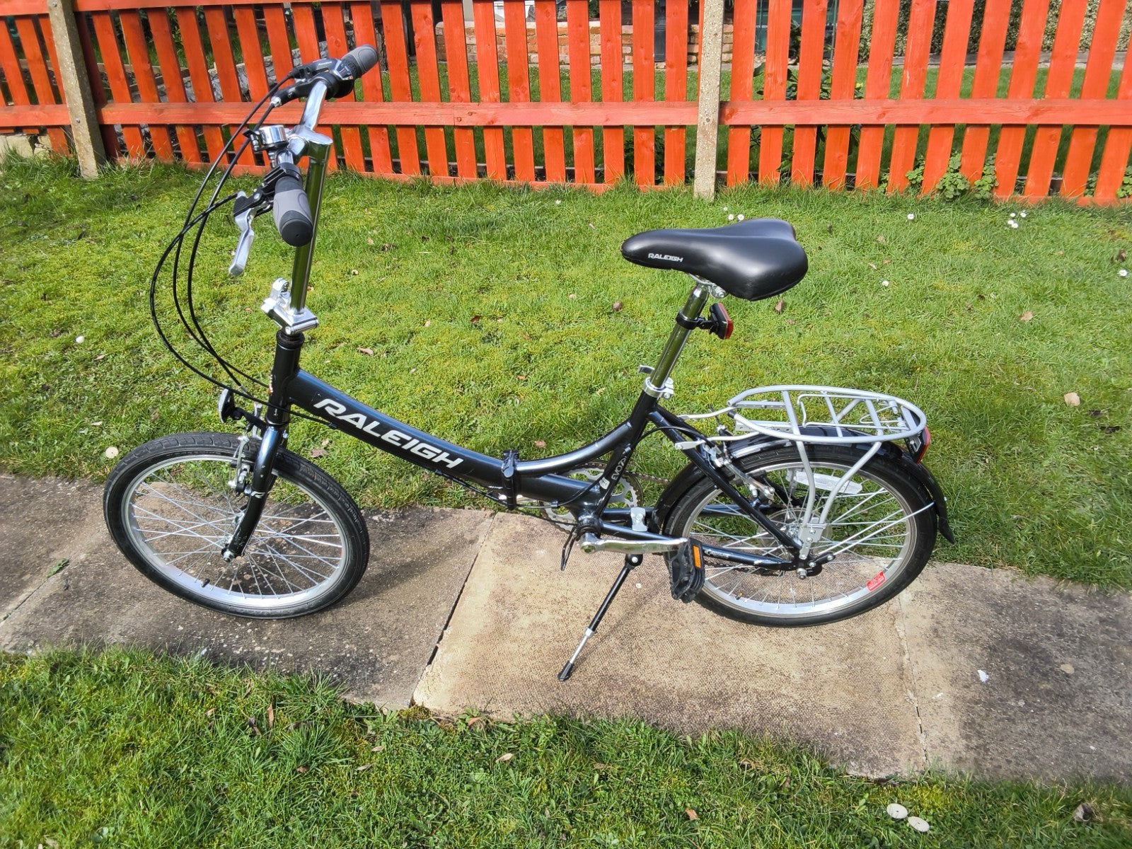 Raleigh EV07SP Folding Bicycle 20" Wheels, Unisex, Working Order