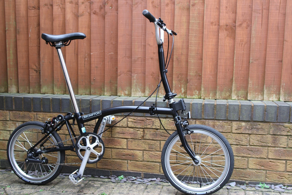 BROMPTON folding bike M1L Black Single Speed