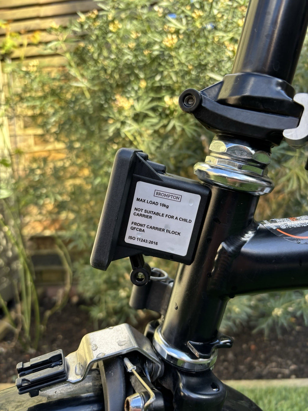 Brompton S3L C-Line Utility Low 2022 Folding Bike - Black