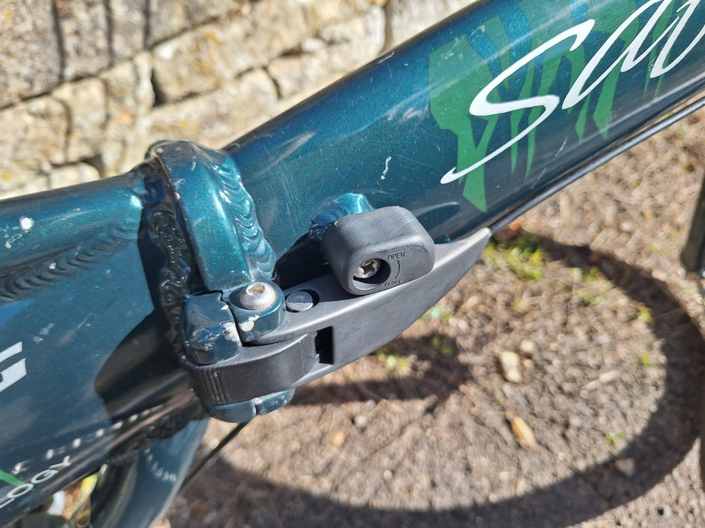 Viking Safari Native Folding Bike Alloy 20in Green .VGC. will post.