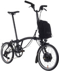 Brompton P Line Electrc Urban 4S, Midnight Black Edition Mid Handlebar RRP £3800
