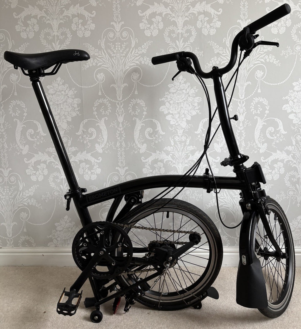 2022 Brompton C Line 6 Speed Black Edition Folding bicycle - Test Ridden Only