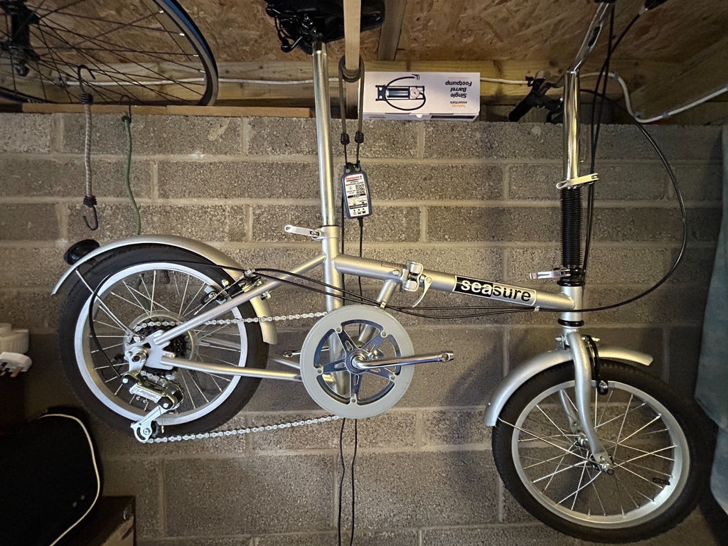 seasure folding city bike