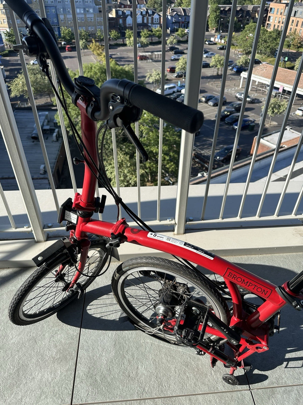 Excellent Condition Brompton C Line 6-Speed – Fully Equipped