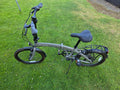 Raleigh Evo Two Folding Bike - Grey –never used - White decal
