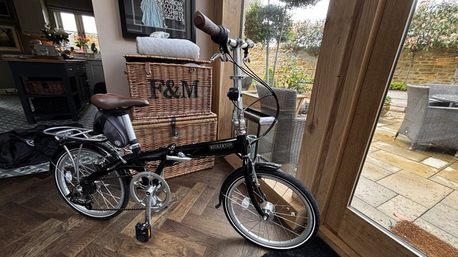 Bickerton Junction 1707 Folding Bike 20" Black