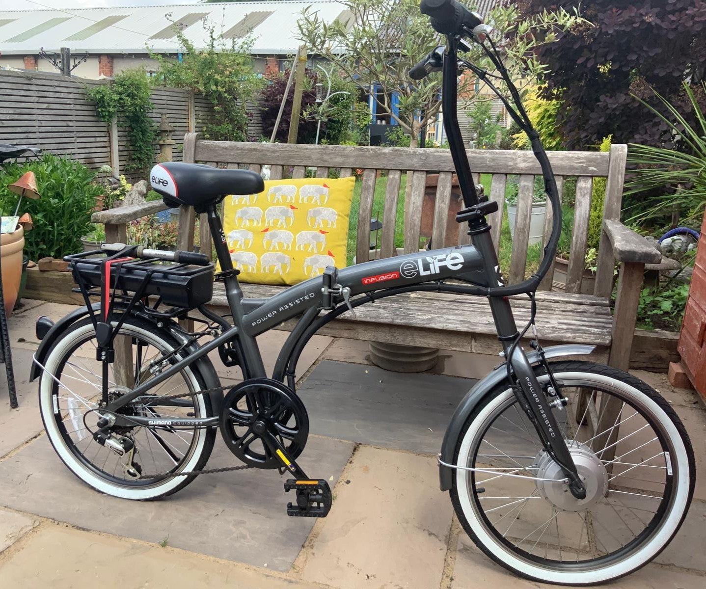 E Life Infusion  Foldable Bike