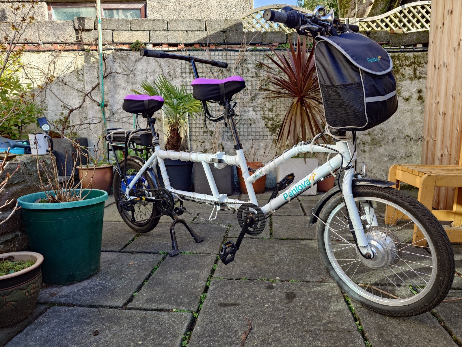 Ecosmo 20" Folding Tandem - Electric upgrade