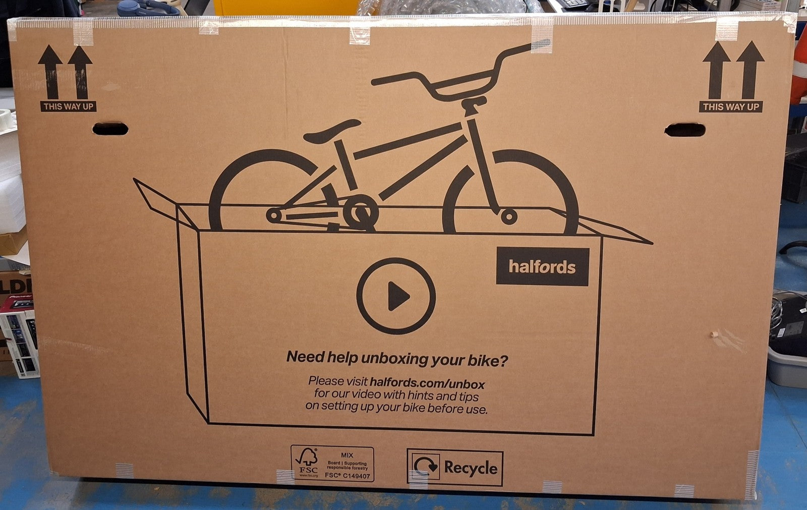 Apollo Tuck 6 Speed 20″ Aluminum Folding Bike - One Size - Blue (Damaged)