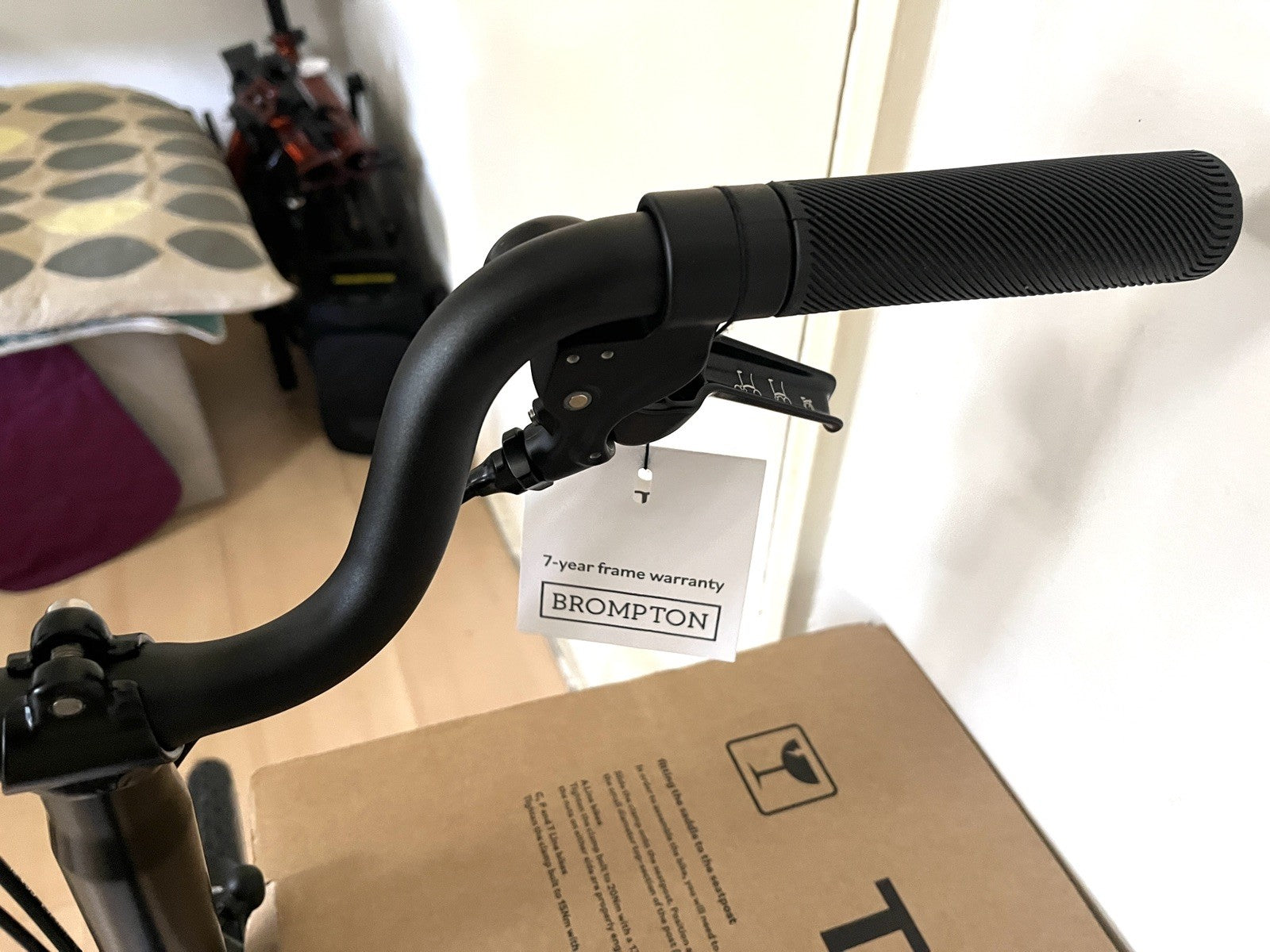 Brompton C Line, 2026 4 Speed Black, Black Ed, Mid bar NEW