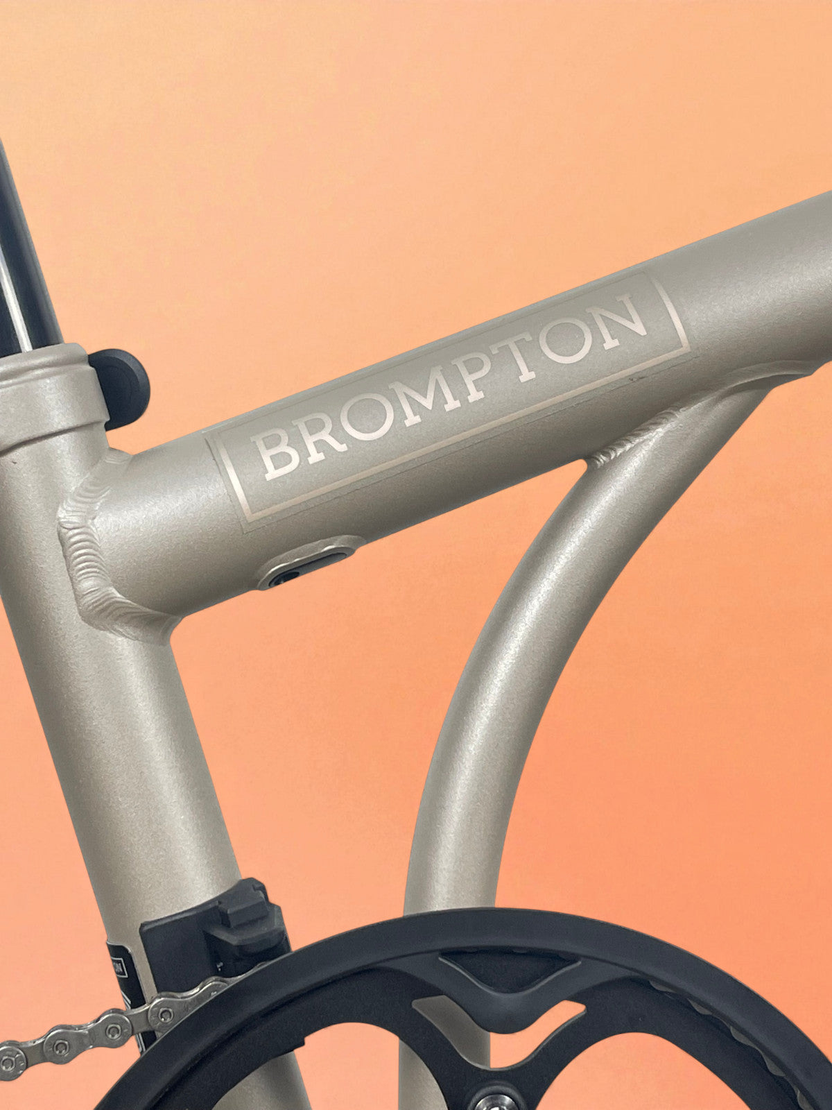 Brompton G Line - Roller Rack - Traildust White - Large