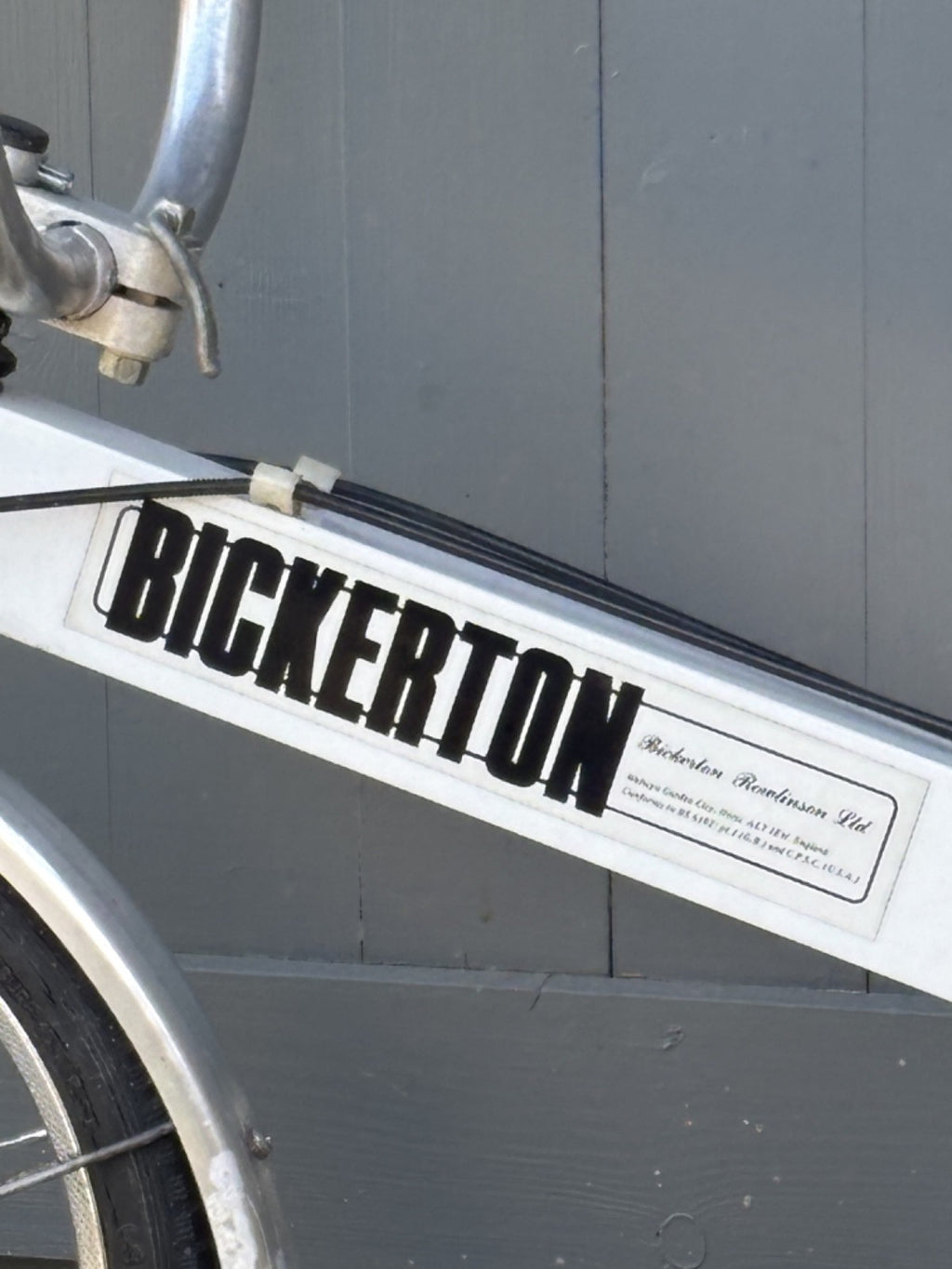 Vintage Bickerton Portable Folding Bicycle classic 1970s