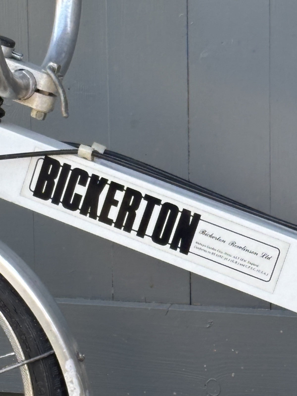 Vintage Bickerton Portable Folding Bicycle classic 1970s