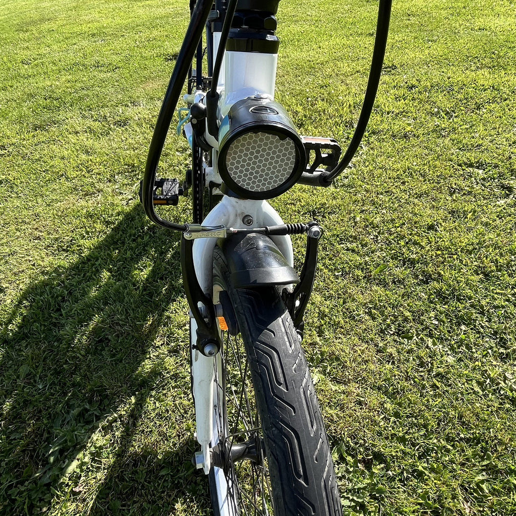 BTwin Tilt 500 lightweight aluminium Folding Bike – White – Great Condition