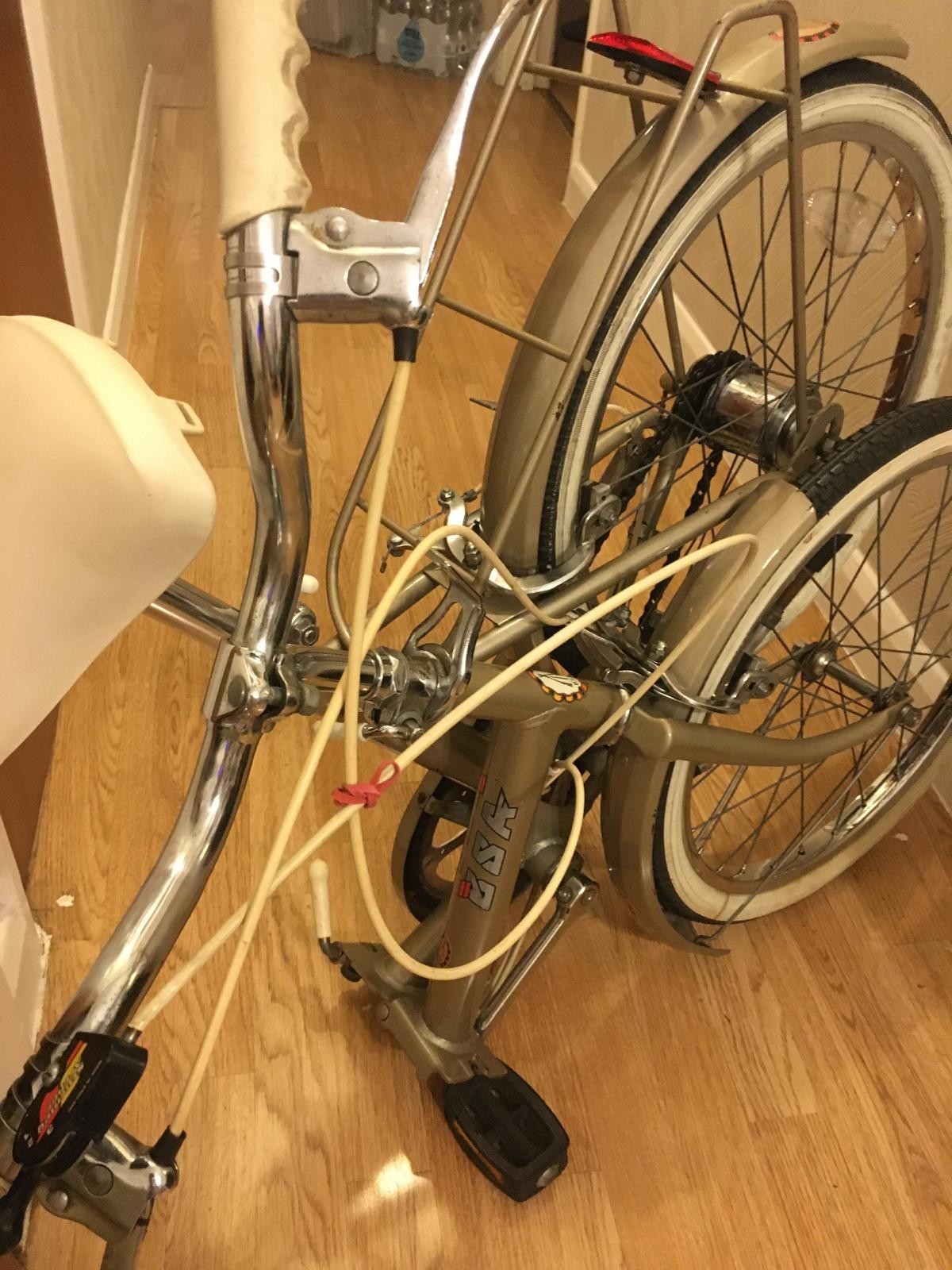 Vintage Ladies Bsa  Folding Bicycle  3-speed