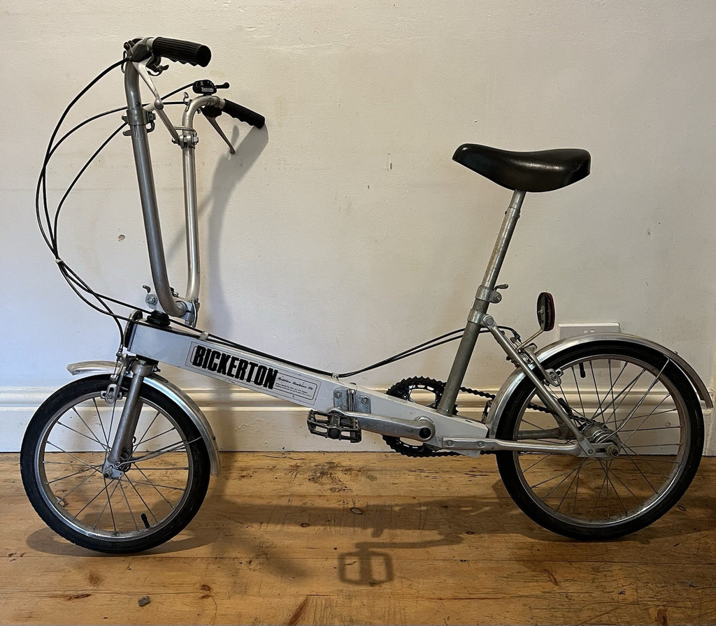 Vintage Bickerton Folding Bike ~ GOOD COND ~Famous Lightweight Aluminium Classic