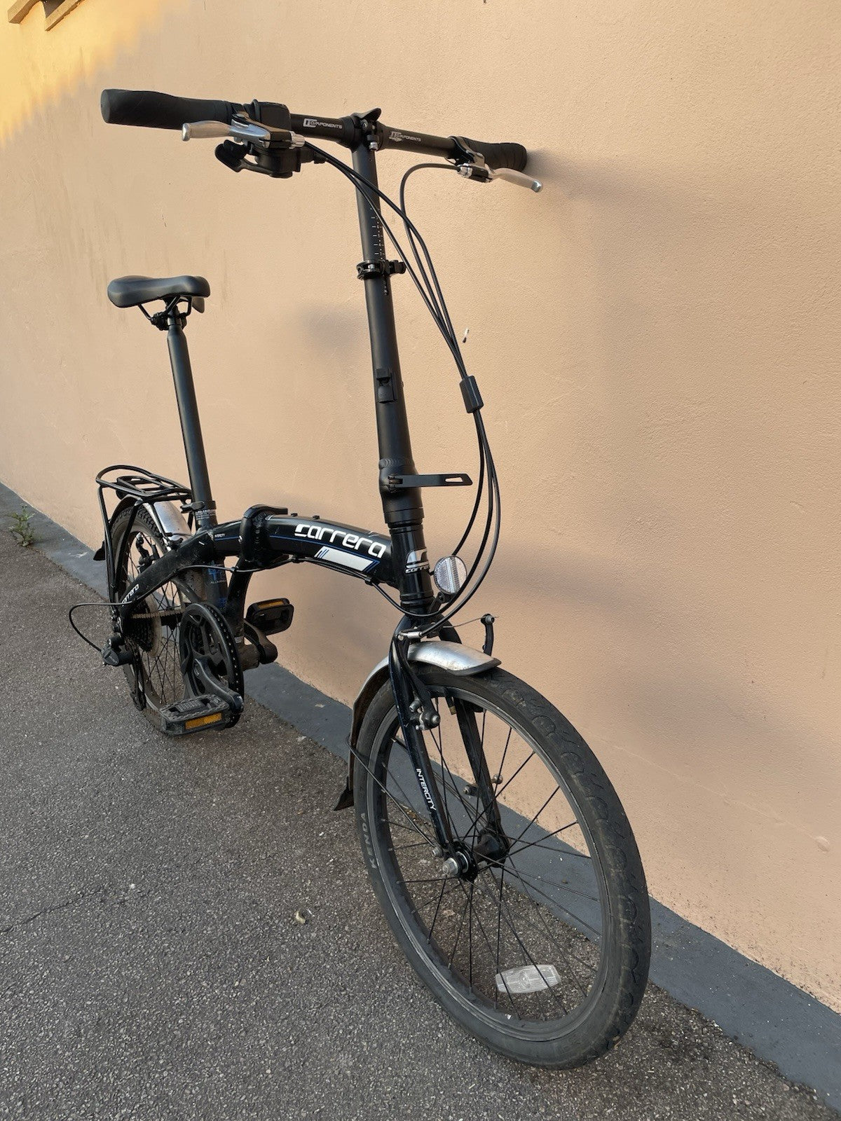 Carrera Intercity Unisex 8 Speed Folding Bike Folder Fold Up Repair Commuter LDN