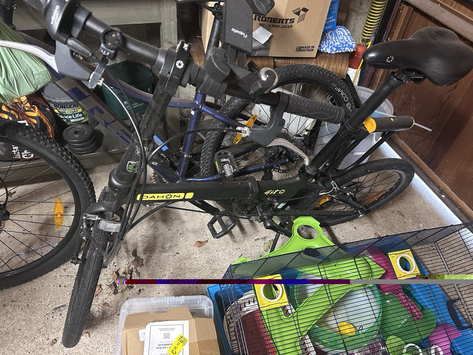 2 Bikes: Merlin And dahon Folding Bike