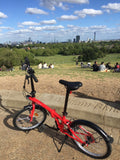 BTWIN 120 Folding Bike - 20 Inch, 6 Speed, Red, Used, Good Condition