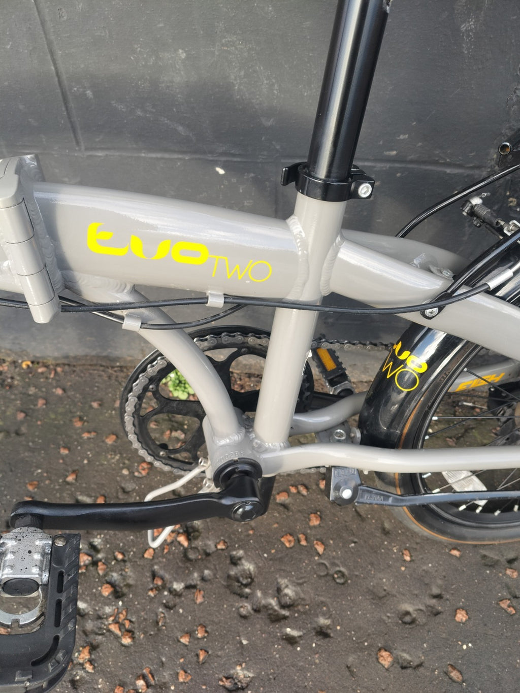 Raleigh Evo Two Folding Bike Aluminium FullyAdjustable Handlebars Seat Great Con