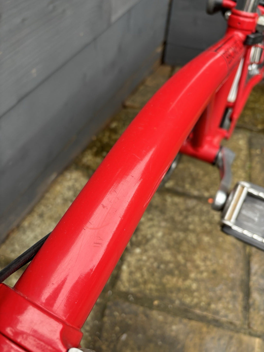 Brompton M3L - C Line equivalent Folding bicycle in Red - Part Exchange to Clear