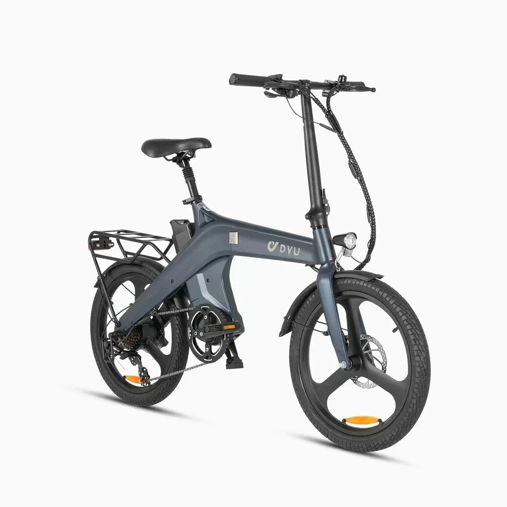 DYU T1 20" Folding E - Bike 250-W 36-V 10/Ah Battery 60KM Range City E- Bike