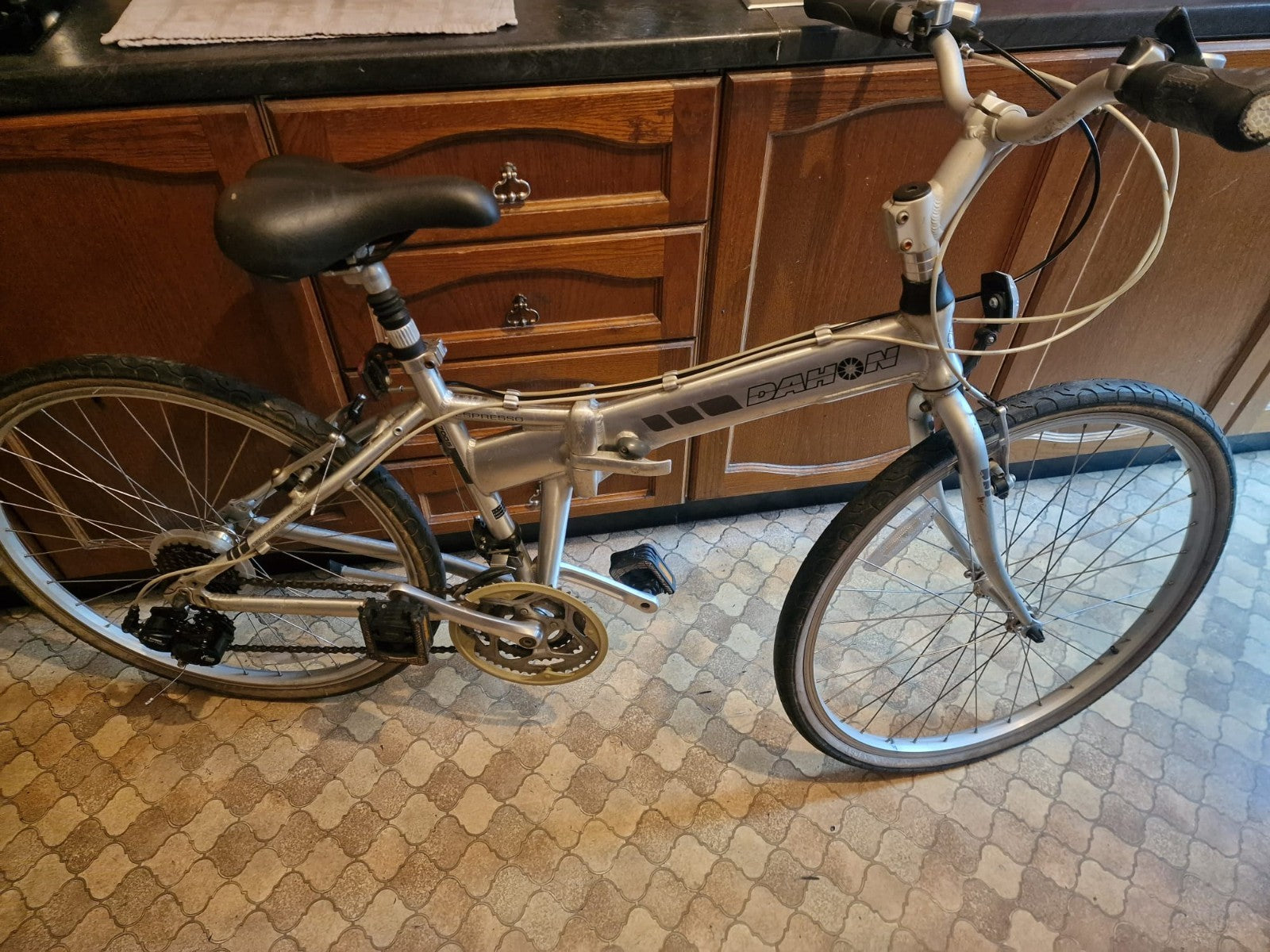 DAHON Espresso Alumium Folding Bikes- Silver- Used- 2 available