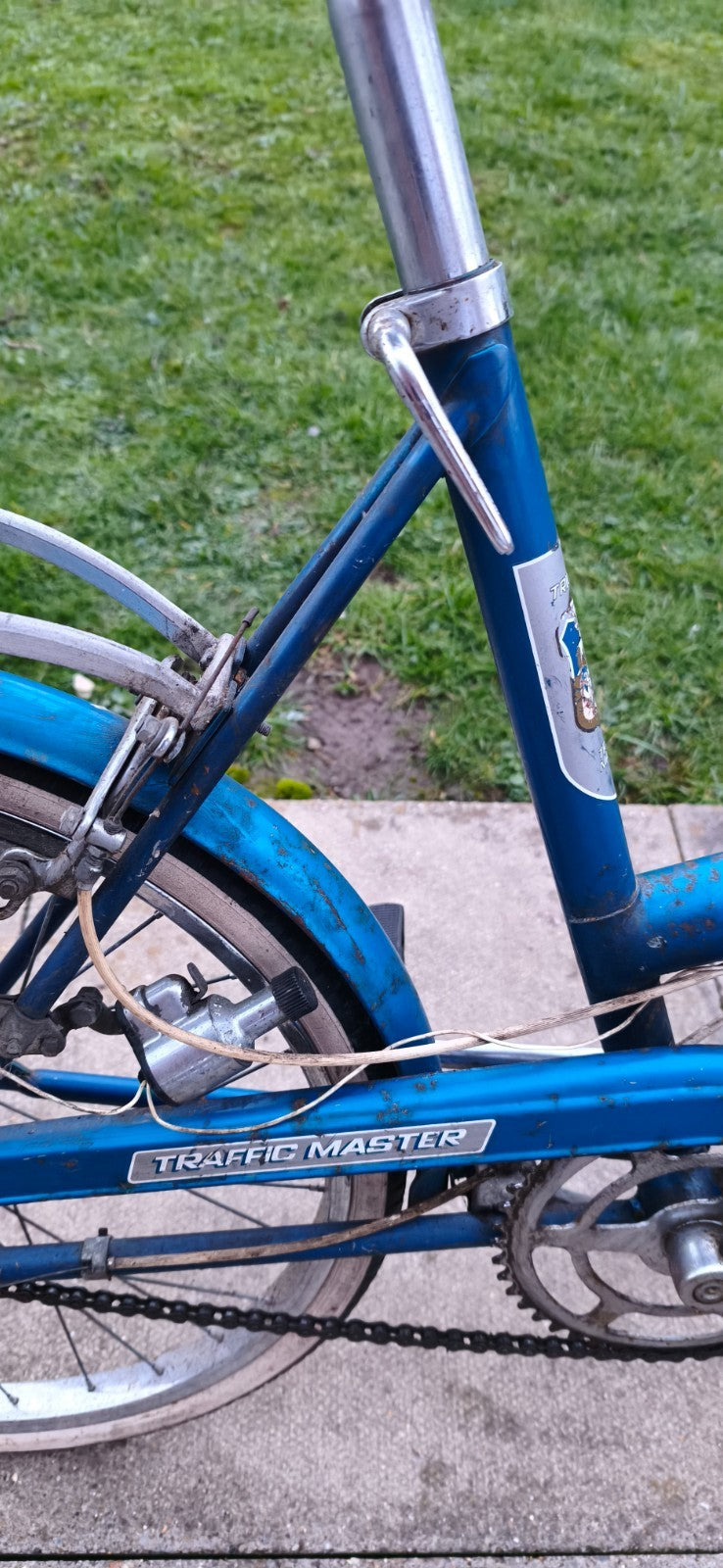 Triumph Traffic Master Folding Bike For Restoration