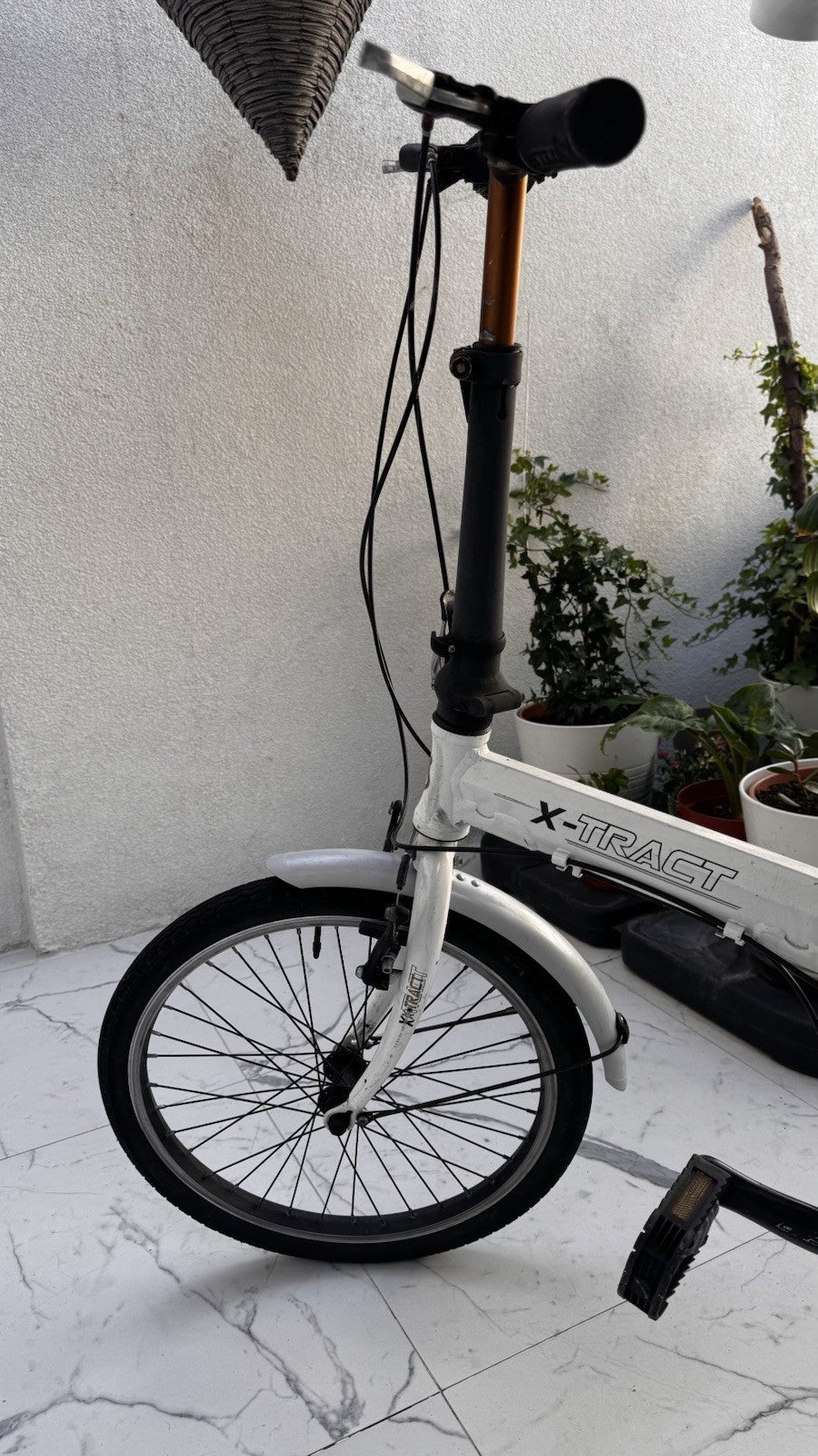 X-TRACT folding bike in good used condition