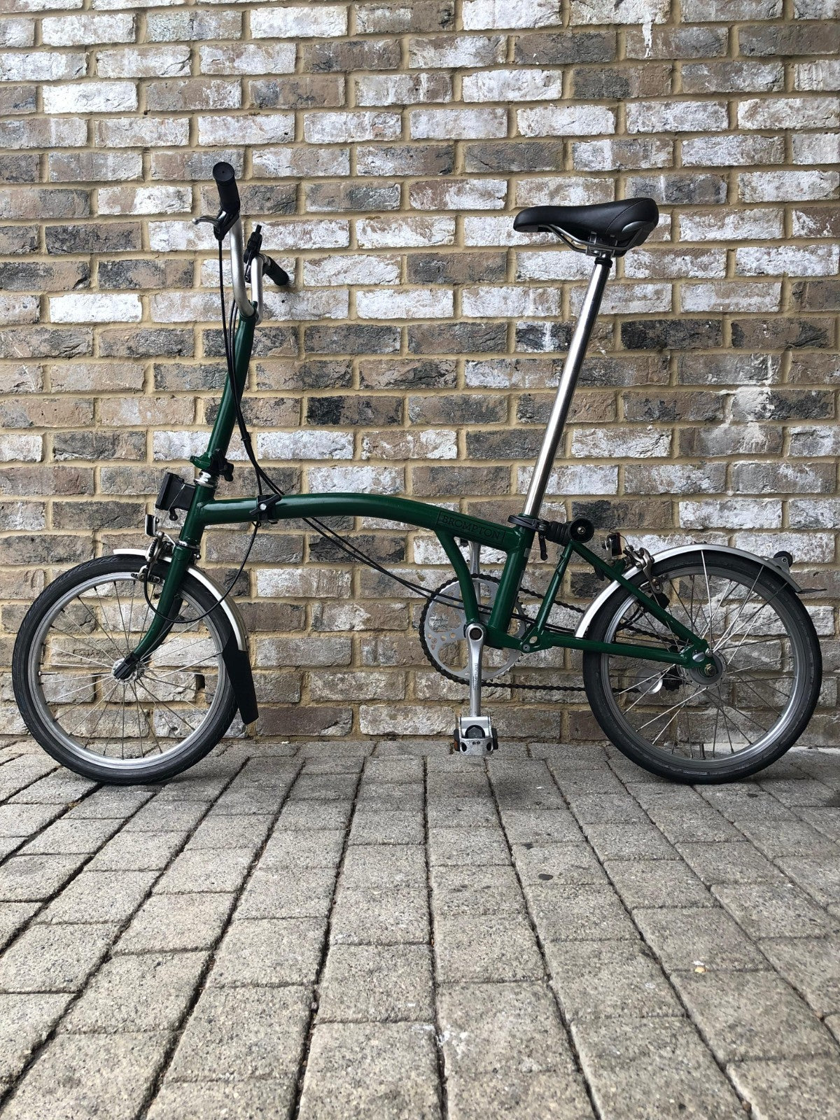 Brompton Racing Green 3 Speed Mid M3L - WORLDWIDE DELIVERY
