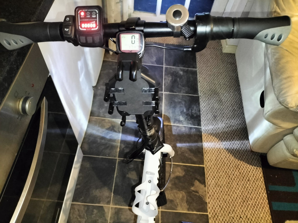 Hitway BK35 Folding E Bike Lightweight Throttle+PAS+Seat Suspension+Lights+Rack