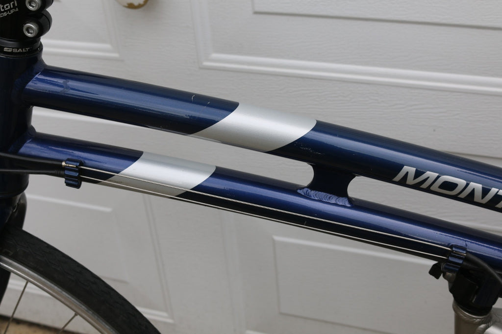 MONTAGUE TOWN,FOLDING 7 SPEED CITY BICYCLE.