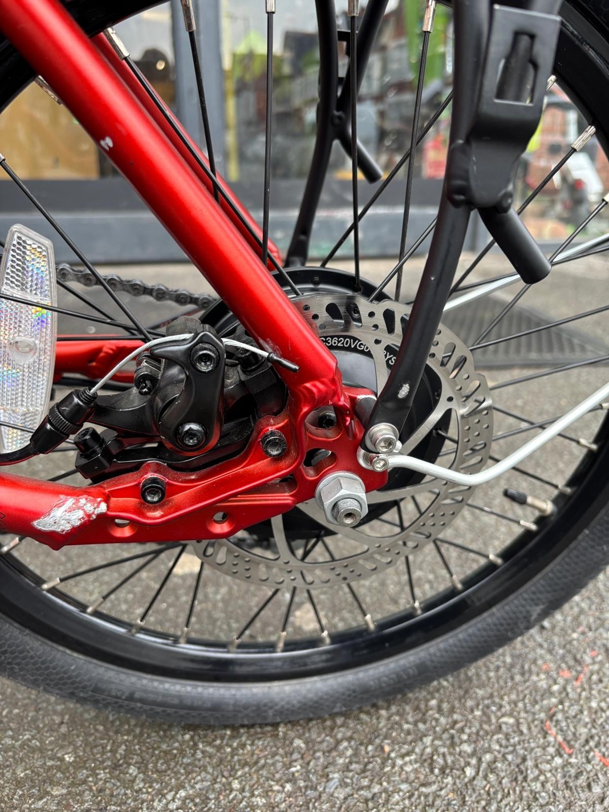 Ezego Fold LS Low Step Folding Bike, Full Service, Brand New Battery