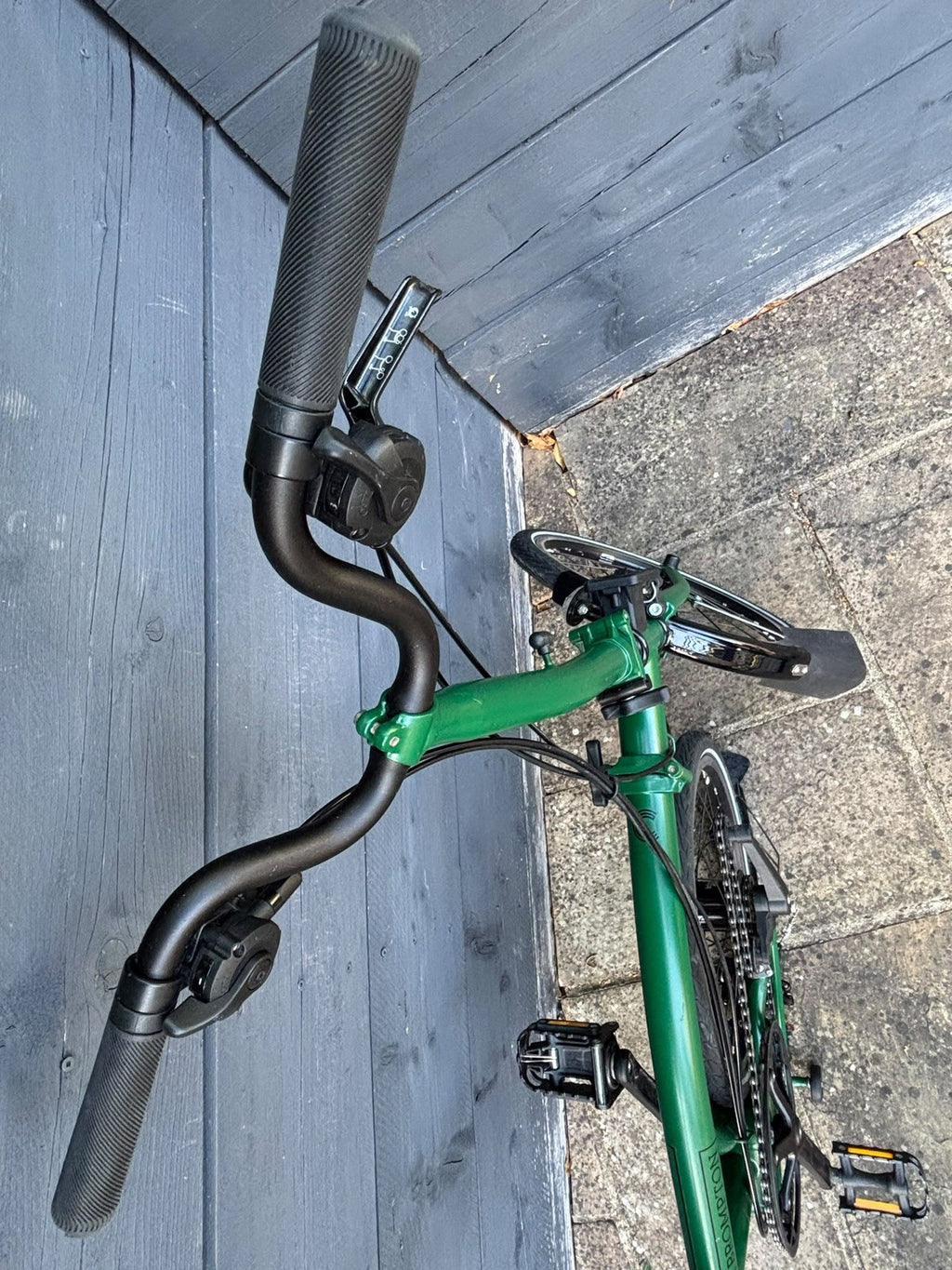 2023 Brompton C Line M6L Black Edition Folding Bicycle 6 Speed - Used Condition