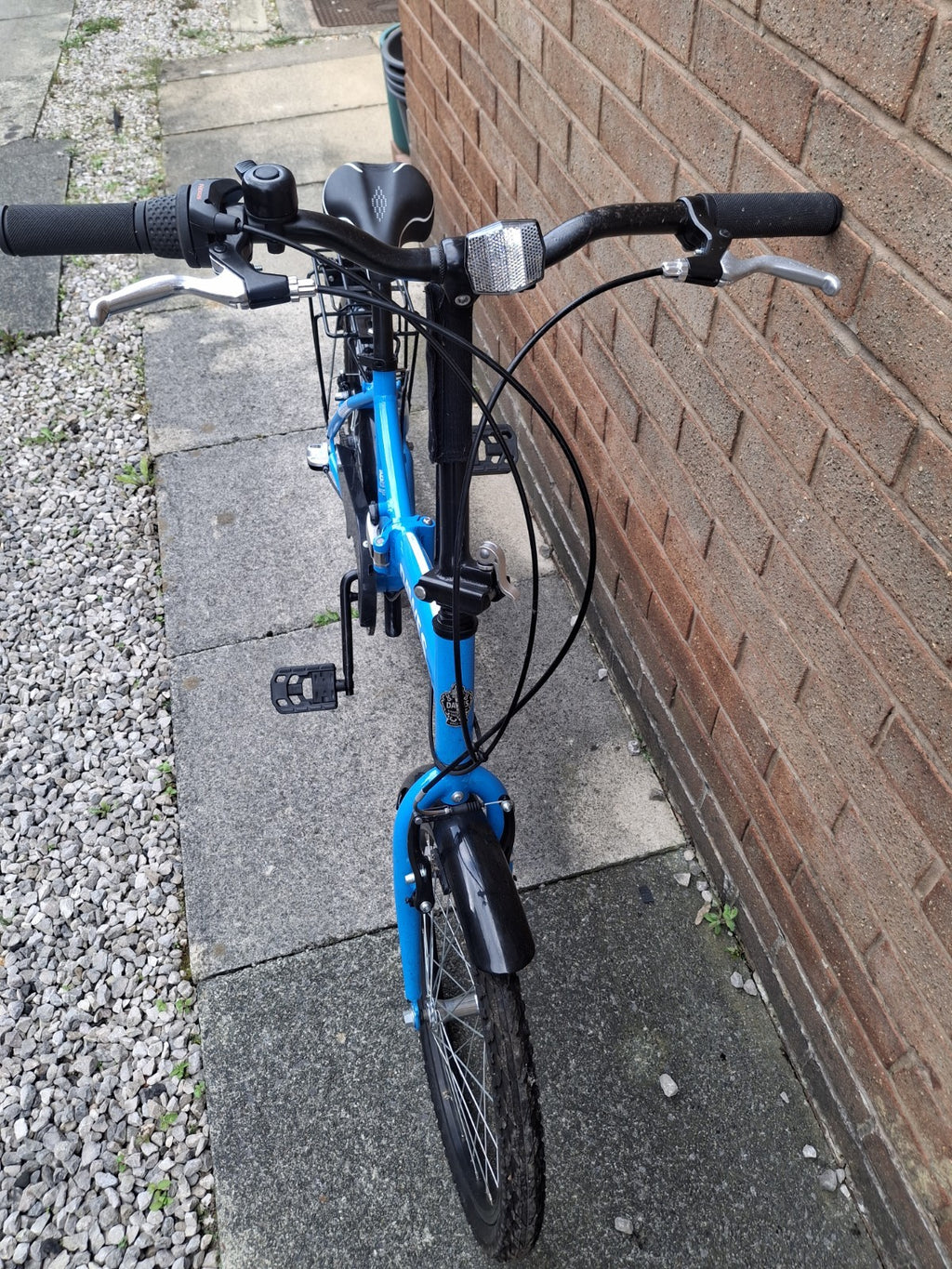 Dawes Diamond Folding Bike 13" Frame 20" Wheels Used Twice Summer Bargain VGC