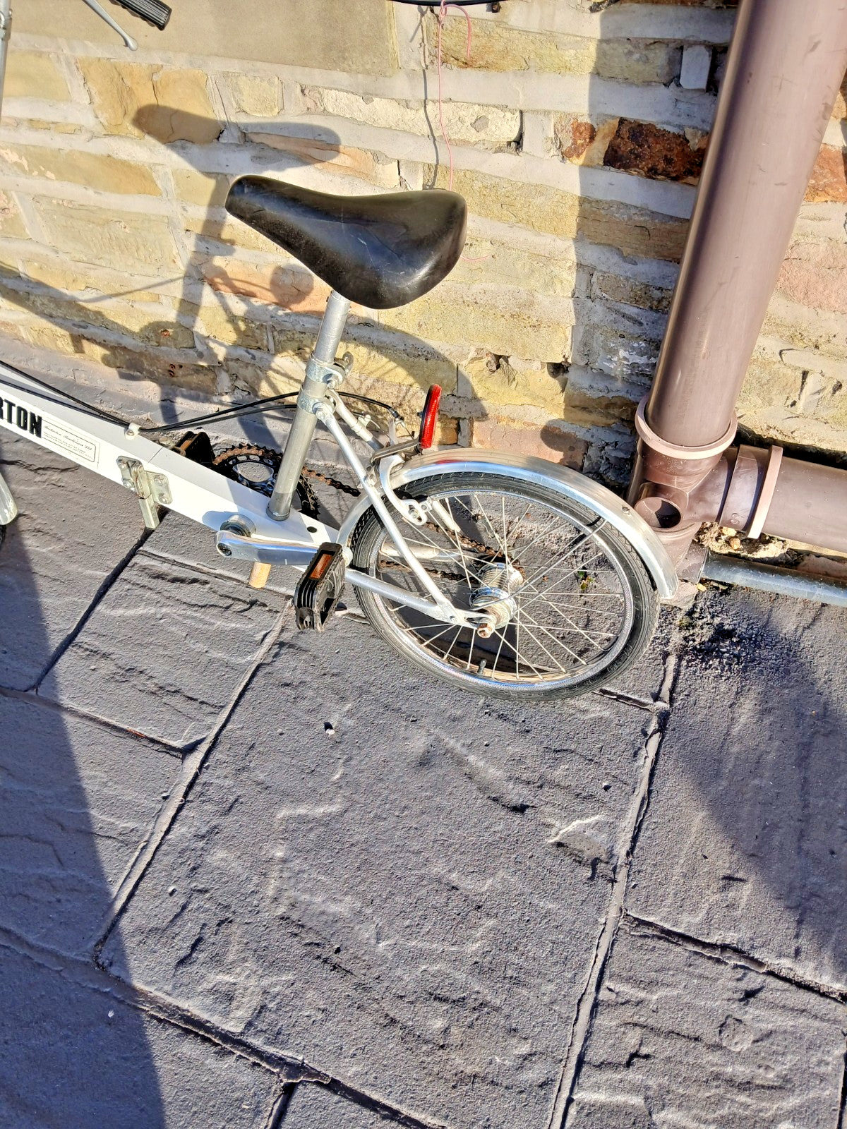 Vintage Bickerton Folding Bike 3 Speed with Bag very tidy bike