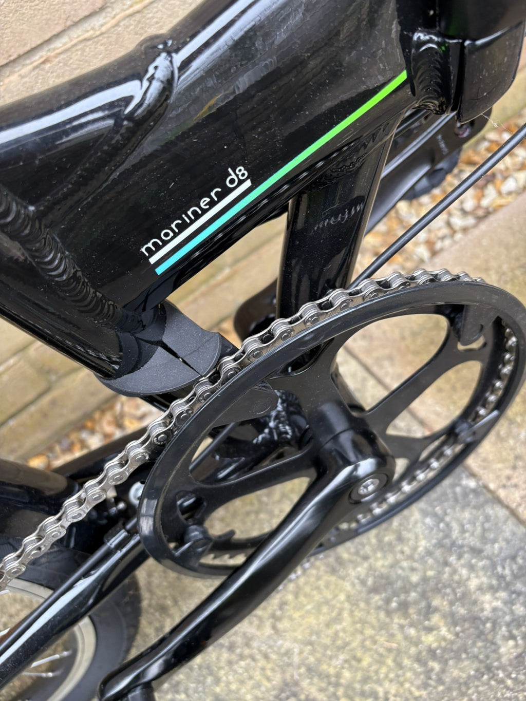 Dahon Mariner D8  8-Speed Folding Bike Black